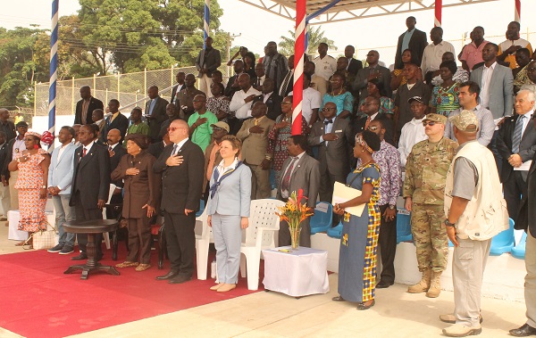 Inauguration ceremony - National anthem